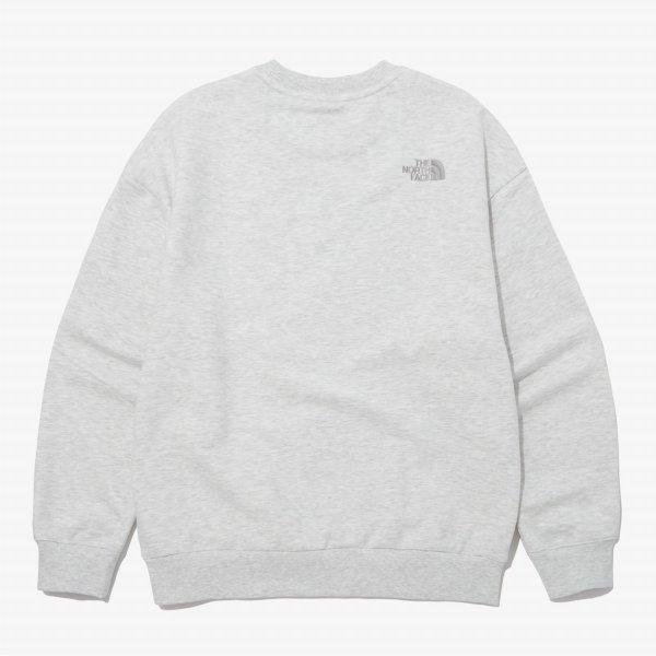 [north Face Official] Nm5mp51j White Label 1966 Logo Sweatshirt
