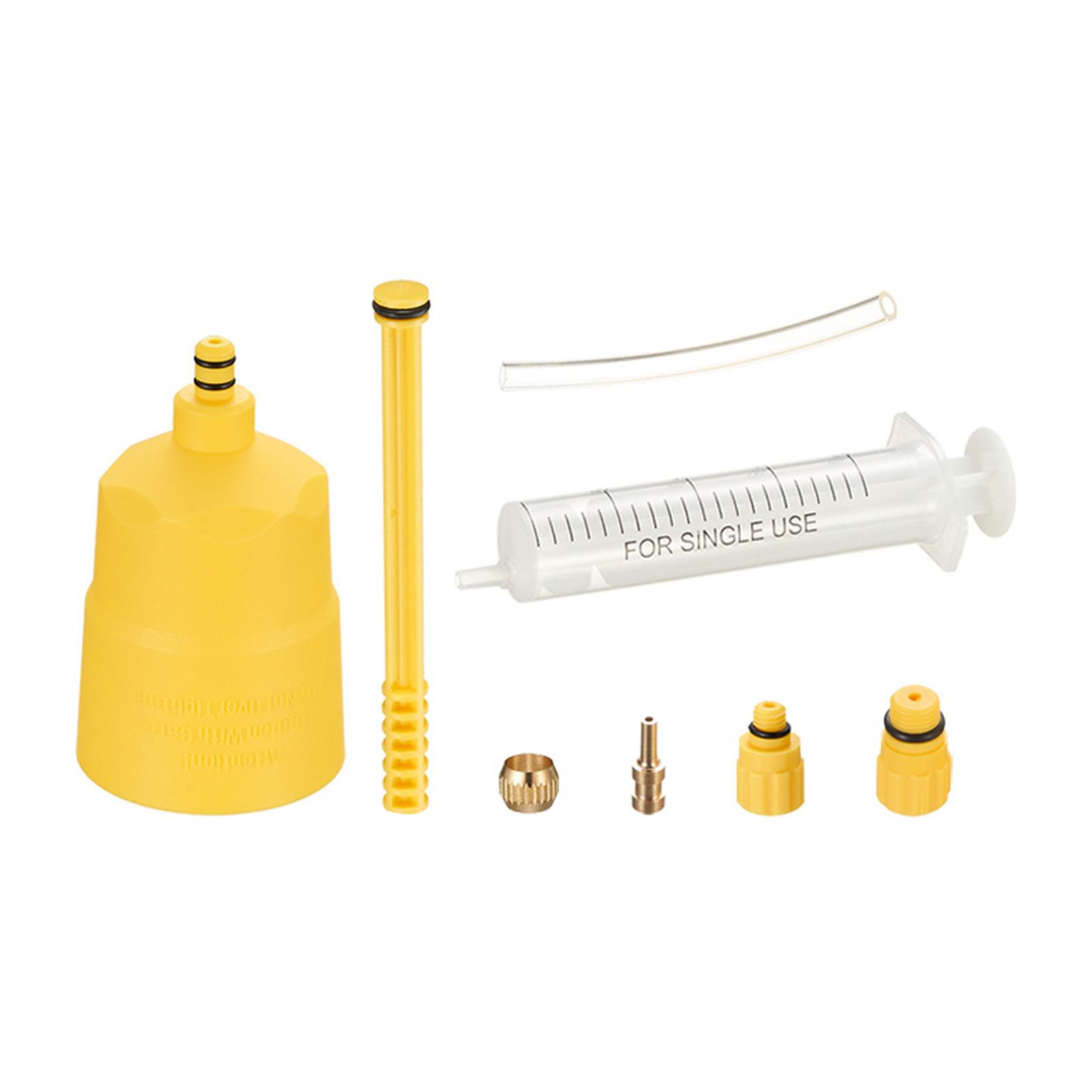 

Набор для прокачки тормозов Горные велосипеды Гидравлический дисковый тормоз Набор для прокачки минеральным маслом Инструмент для ремонта тормозов велосипедов Набор для обслуживания тормозов