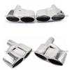 Suitable for Mercedes S-Class W221 S300/350/500/600 S65 AMG Quad Square Exhaust Tips