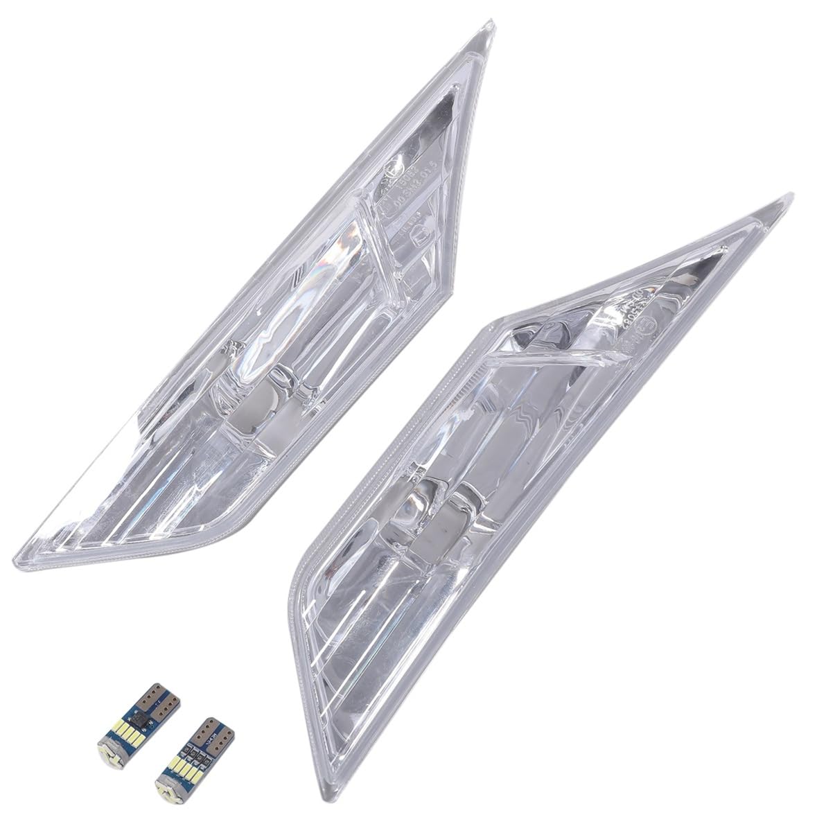 

Honda Side Marker Turn Signal Light Lamp Left and Right Set Civic Hatchback Sedan