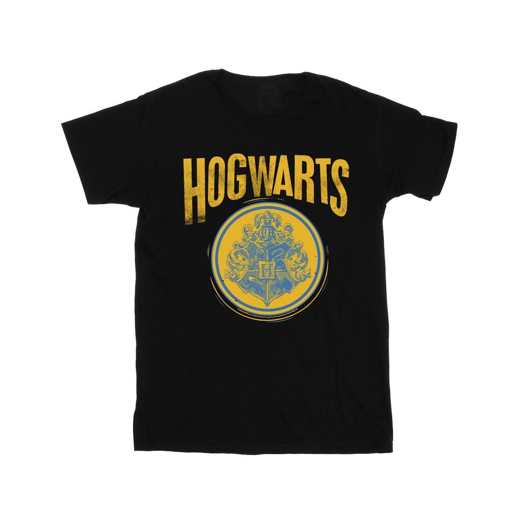 Harry Potter Mens Hogwarts Circle Crest T-Shirt