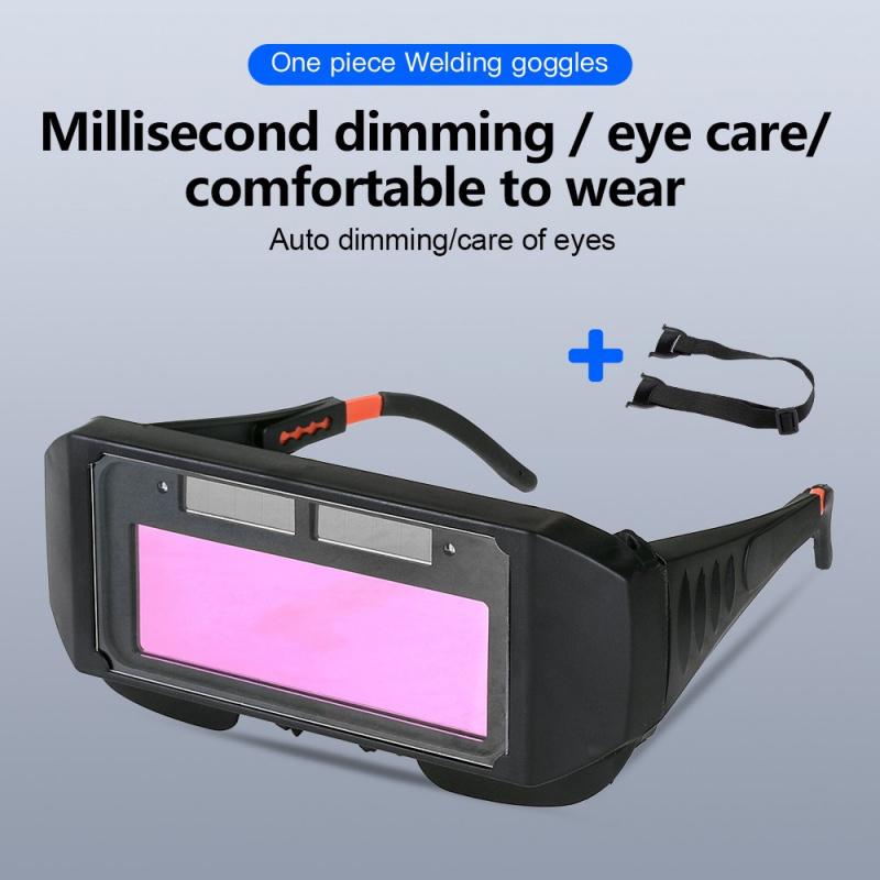 New Solar Auto Darkening Welding Glasses Welder Mask Eyes Goggle For Brazing Welding