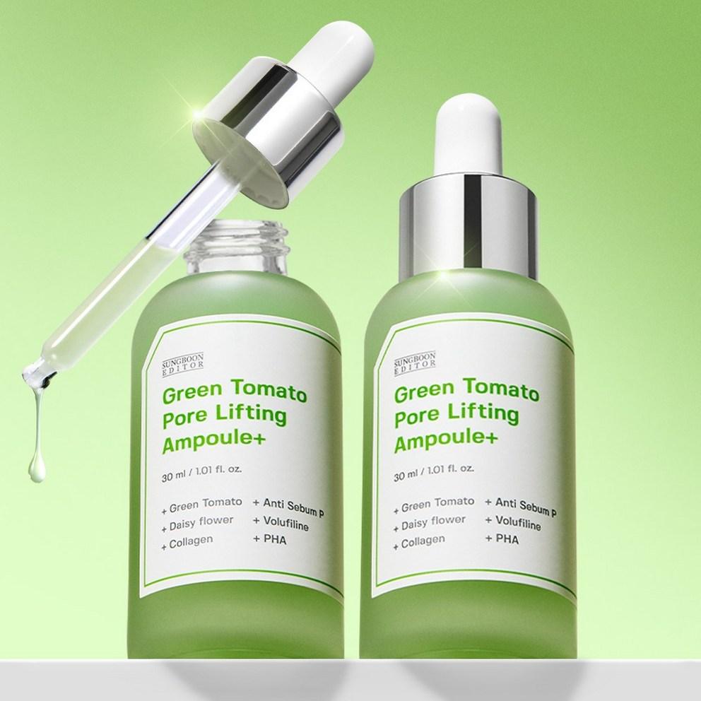 

Ingredients Editor Green Tomato Moisture Hyaluronic Acid Pore Reduction Ampoule, 60ml, 1ea