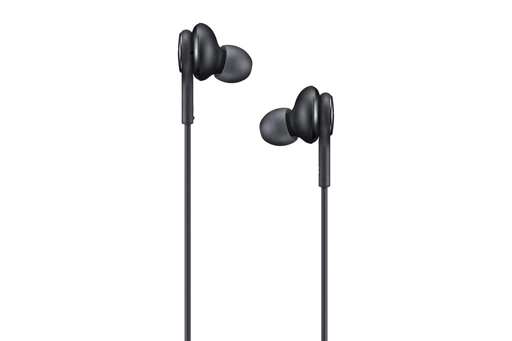 Samsung Type-C Earphones - Tuned by AKG (EO-IC100BBEGWW) Corded Type-C Earphones, Genuine Samsung Product, Parallel Import (Black)