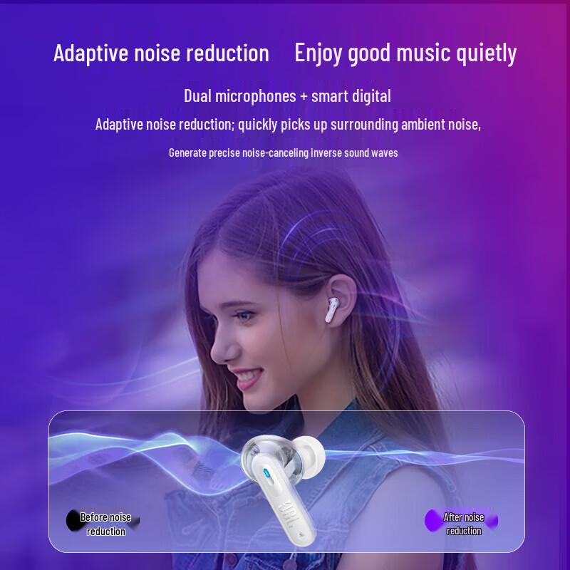 JBL Tune Beam 2 True Wireless Active Noise Cancelling Earbuds