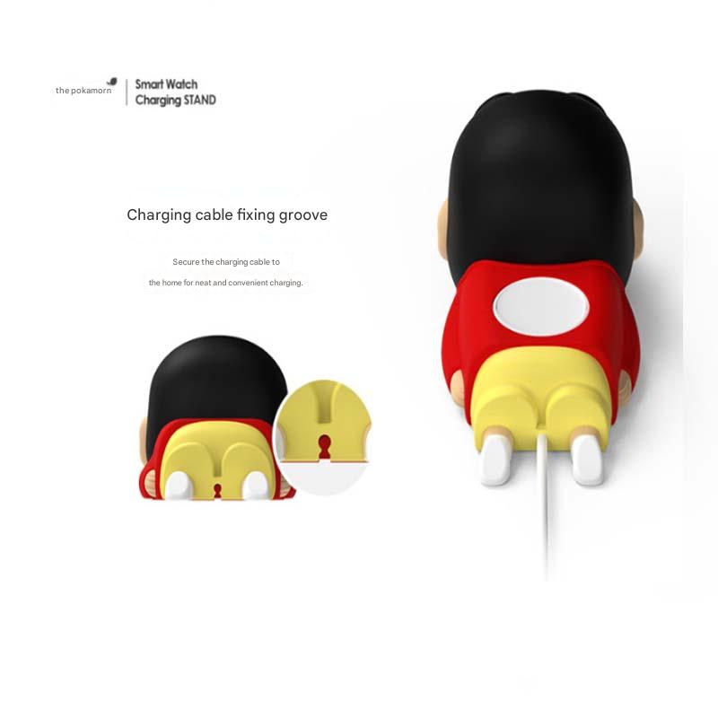 Crayon Shin-chan Official Figure Smart Watch Galaxy Watch Charging Stand silicone authentic