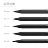 WOW Kaweco Mechanical Pencil Pen Case Personalization Available / Wrapping Message Card Special Gift (Black 0.7mm)