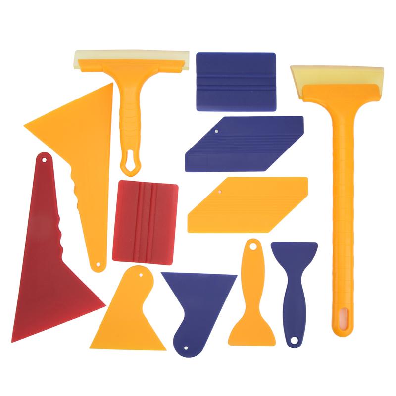 

Window Tint Tool Different Sizes ABS Rubber Closing Random Color Wrap Tool for Car Sticker Color Change Films