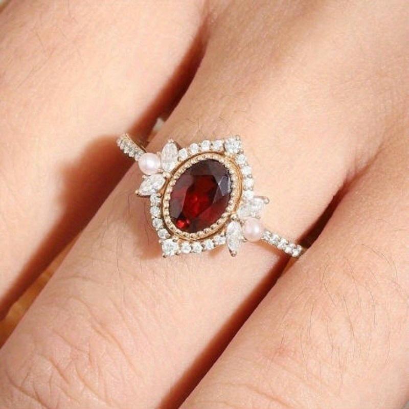 Accessories1pcs Fashion Simple Ring, Imitation Pearl, Multifunctional Ring Jewelry
