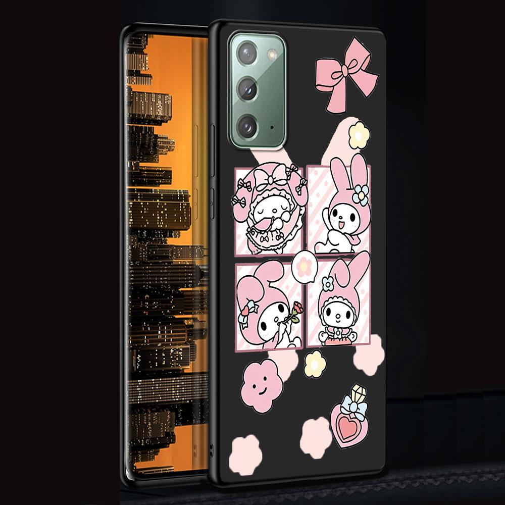 Cinnamoroll My Melody Case for Samsung Galaxy Note 20 Ultra 10 Plus 9 8 TPU Phone Cover Note 10 Lite Soft Shell Funda Capa