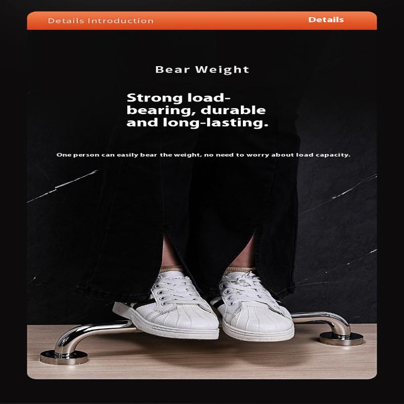 Stainless Steel Bathroom Safety Handrails , Sturdy Construction, Durable Handrail, Support Rail