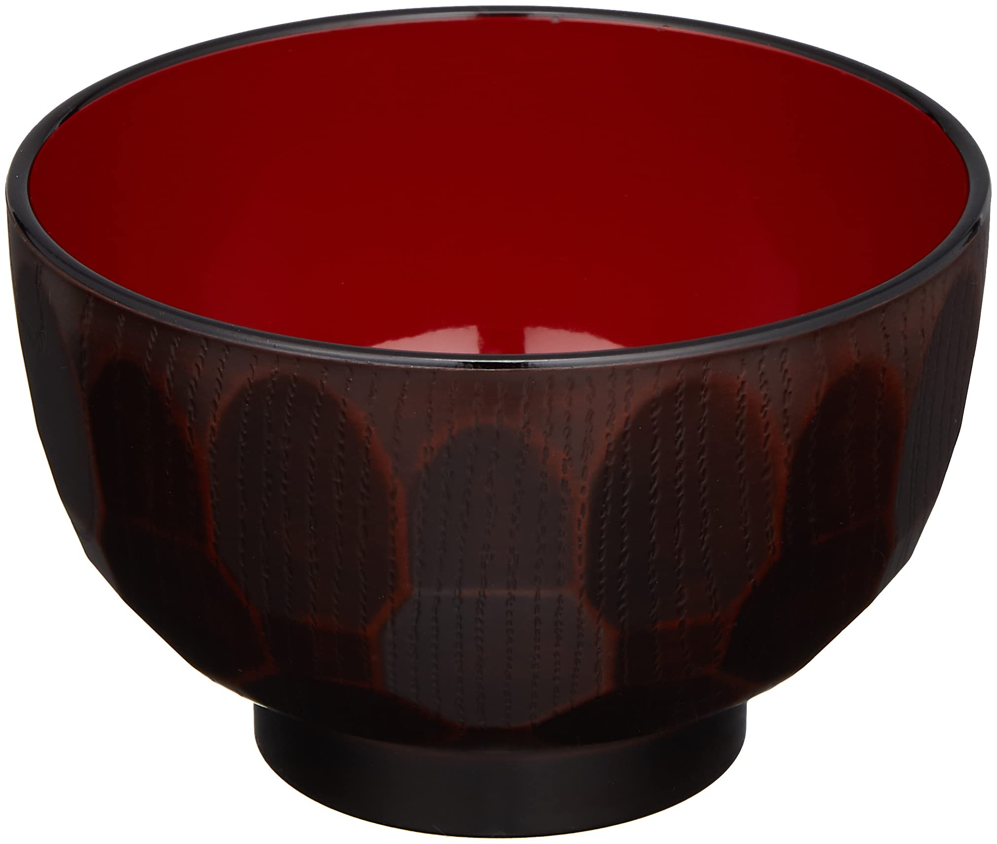 Mitani Yamanaka Lacquerware Soup Yamanaka Microwave Tortoiseshell Tochigi Bowl, Brown, 10.8cm, Lacquerware, Safe, Pattern, Lacquer, M17049-8