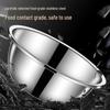 Food-Grade Stainless Steel Round Kitchen Basin