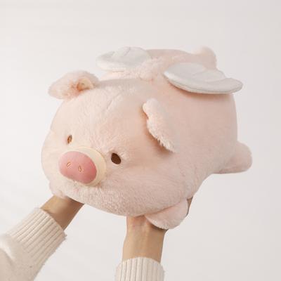 20-30cm Kawaii Porco Anjo Brinquedo de Pelúcia Desenho Animado Animais de Pelúcia Boneca Anime Brinquedos Macios para Meninas Presente de Aniversário