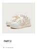 2025 Spring/Summer Trendy Unisex Sneakers - White 'Bread' Style for Men and Women