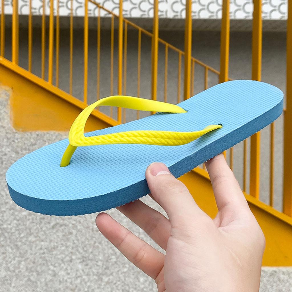 Lightweight Women's Flip Flops Beach Sandals Durable Rubber Sole Comfortable Footbed Casual Summer Footwear