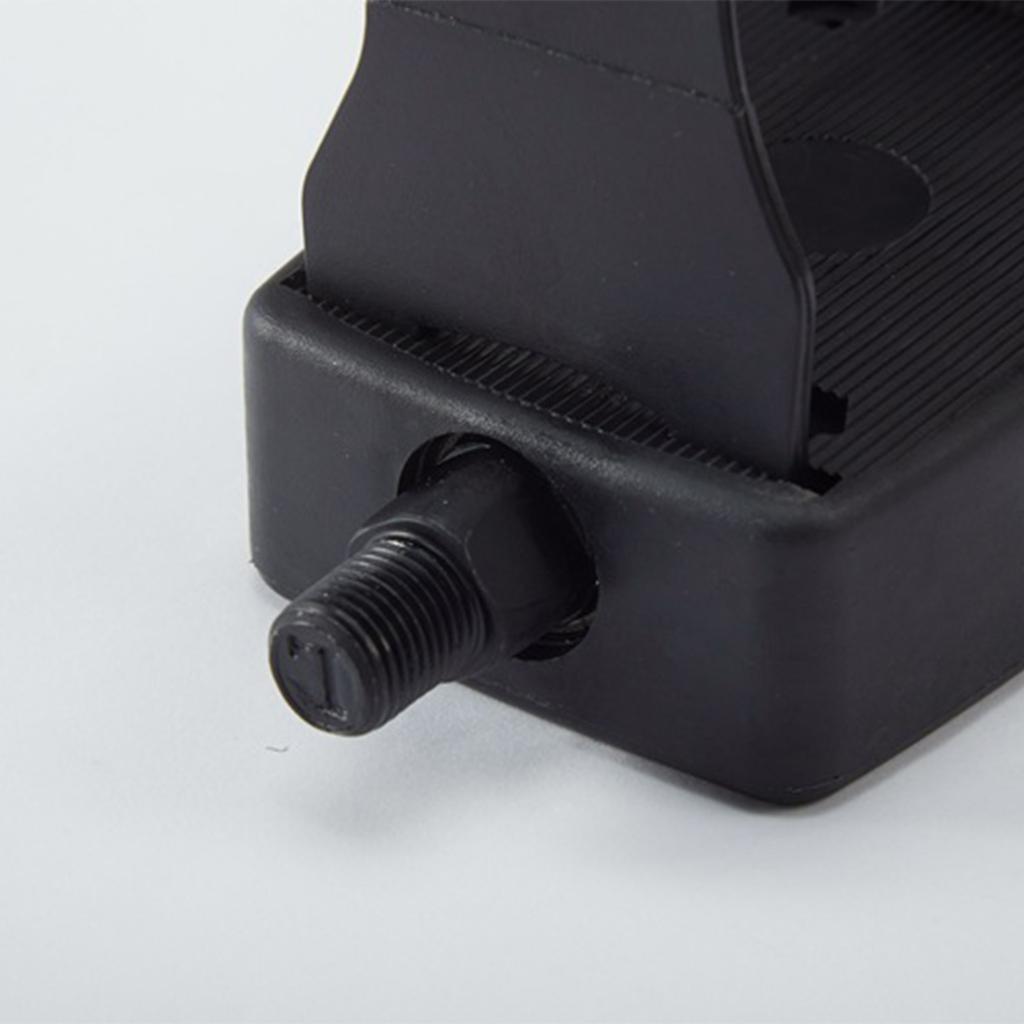 Indoor Exercise Bike Pedal with Straps 9/16inch 1/2inch Thread Stationary Recumbent Bike Pedals for Spin Bike Enduring