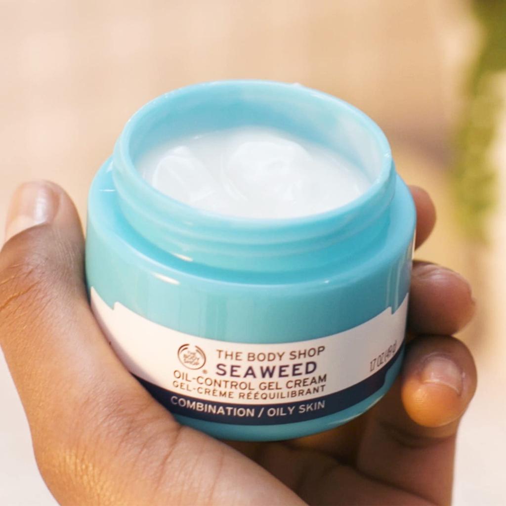 The Body Shop Seaweed Oil-Control Gel Cream 50ml For Oily & Combination Skin Matte Finish Vegan