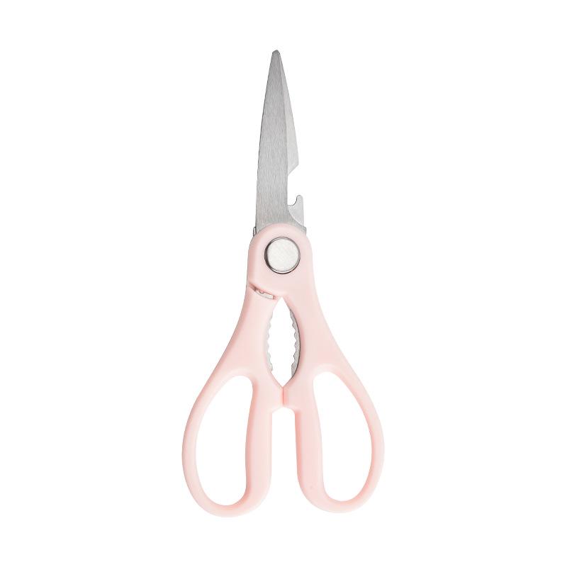 Multi-Functional Stainless Steel Kitchen Scissors: Bone Cutting & Baby Food Prep