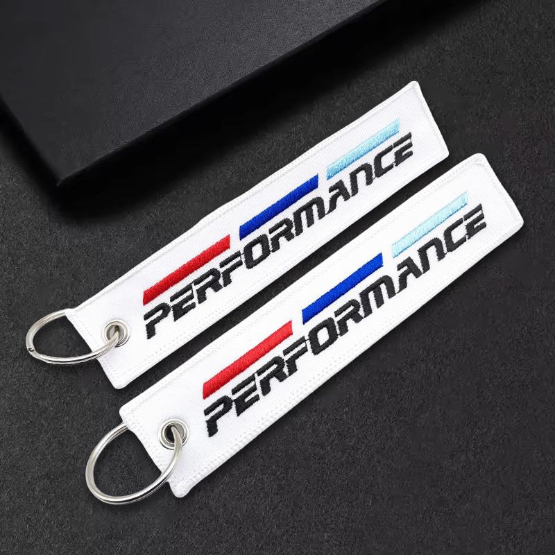 BMW Motorrad Lanyard Nylon Printing Emblem Style Black White Keychain motorcycle accessories gadget auto Fashion Gift gjbf54