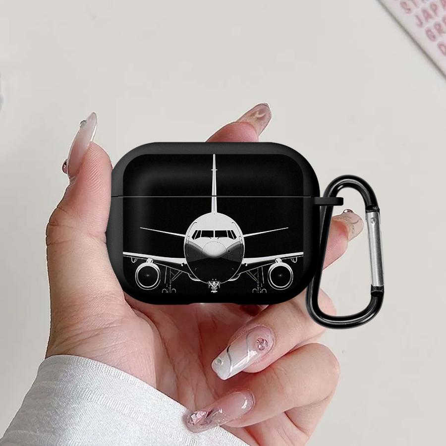 

Earphone Cases Cover Case For Airpods Pro3 Pro 1 3 4 2 Pro2 Aircraft Cool Airpods Pro 2