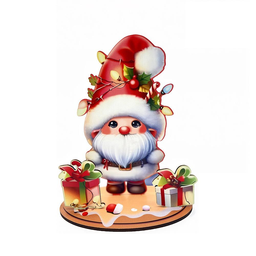 Christmas Tree Dwarf Desktop Decoration Cartoon Xmas Decorative Sign  Christmas