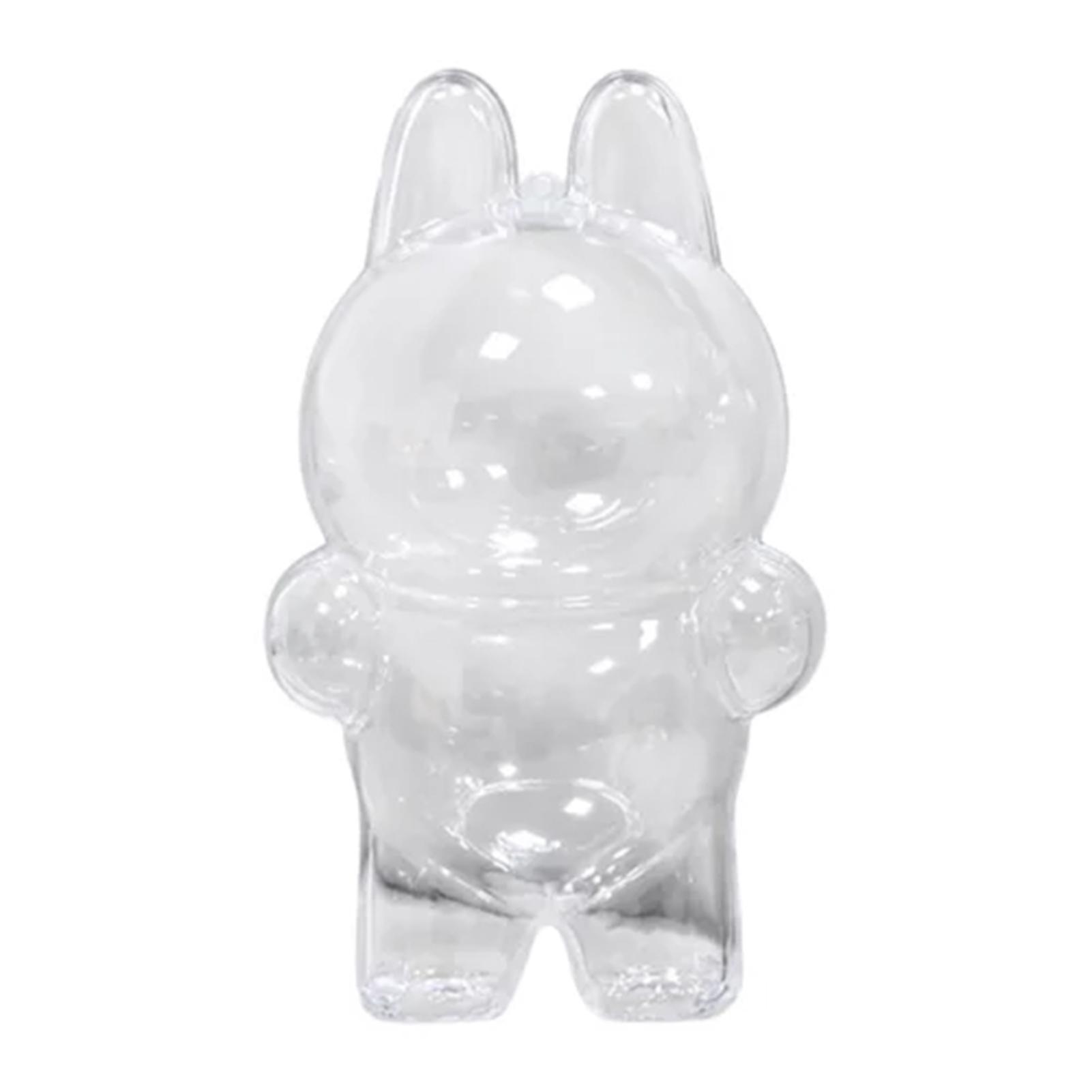 Labubu Doll Clear Protective Cover Waterproof Transparent Labubu Doll Protective Case For Outing