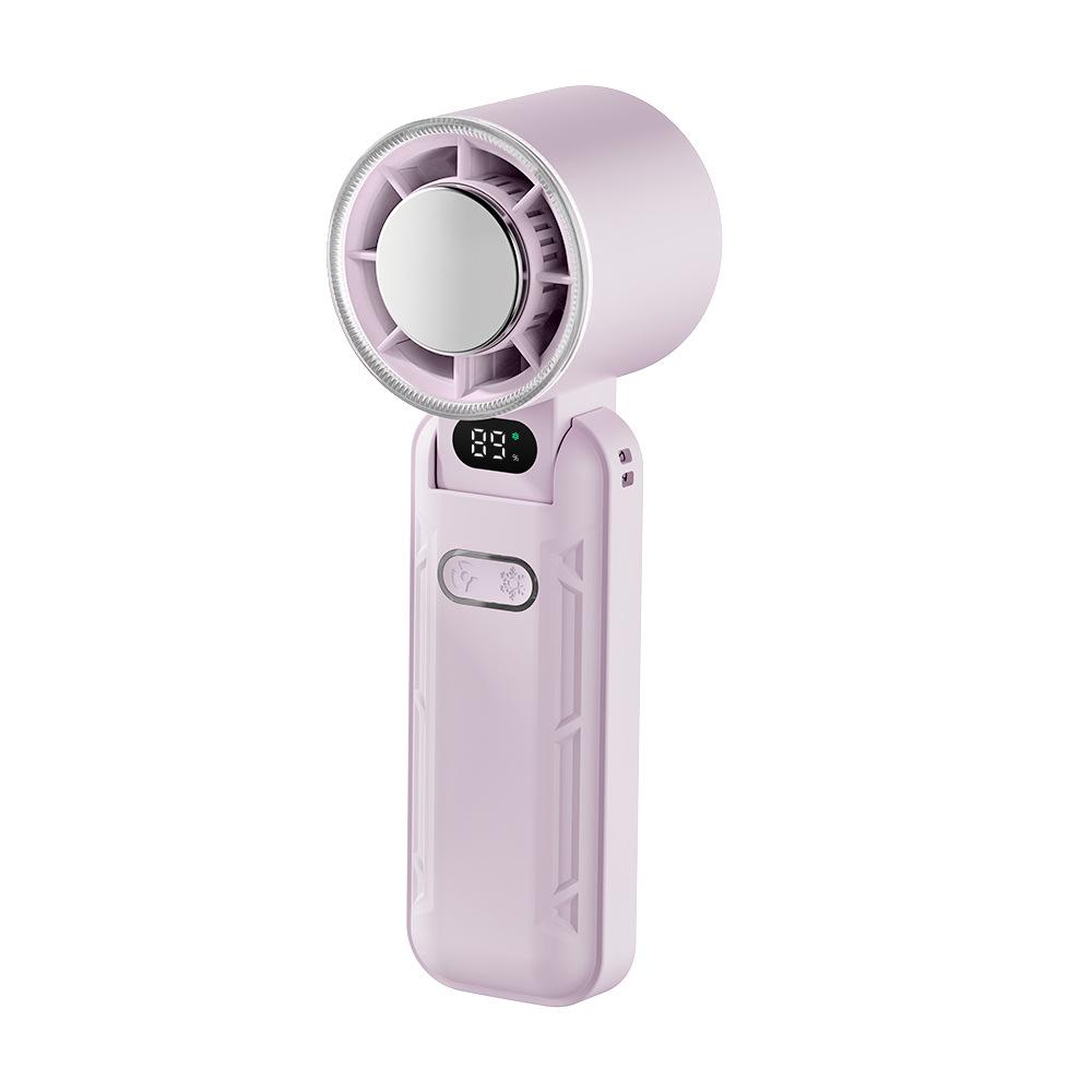 Foldable USB Rechargeable Cooling Fan - Portable Outdoor High-Speed Mini Handheld Fan for Travel, Camping & Daily Use