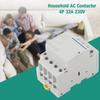 4P 32A Household AC Contactor DIN Rail Mount 2NO 2NC (AC 230V)