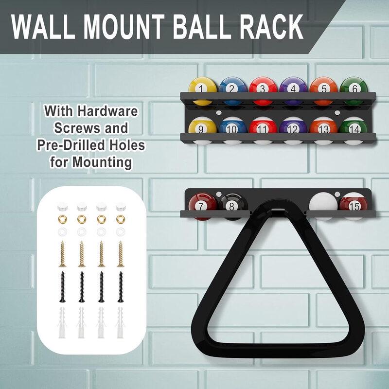 Transparent Acrylic Billiard Cue Rack