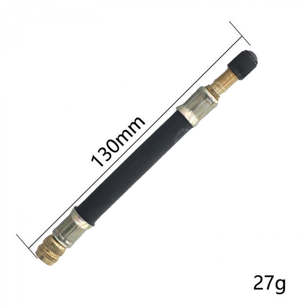 Tire Valve Stem Extension Adapter with Rubber Hose 100/130/150/180/210mm