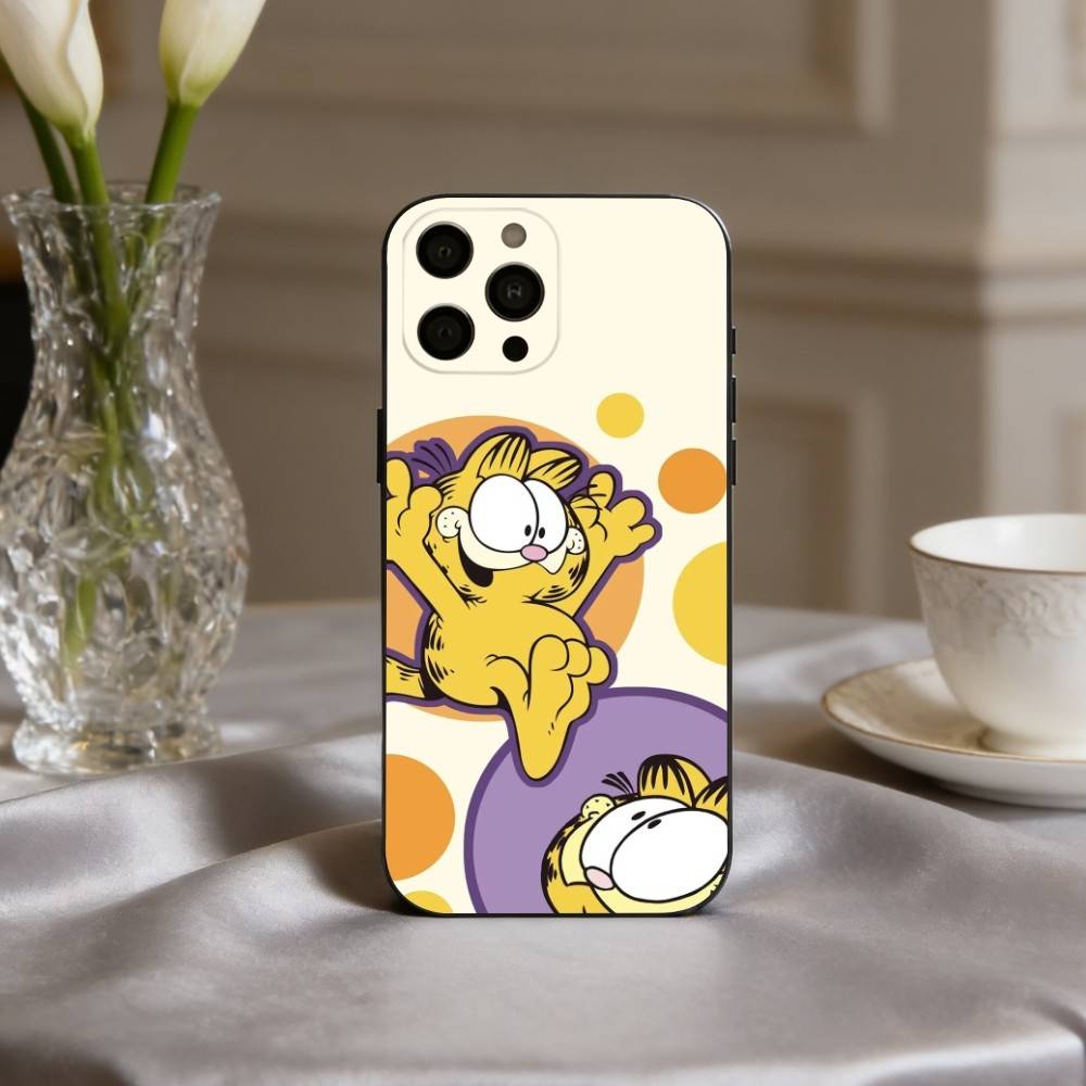 Animation funny G-G-Garfields C-Cat-T Phone Case Silicone Soft For IPhone 17pro 16 15 14 13 12 11 X XR Plus Pro Max Plus
