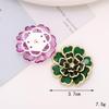 Handmade Acrylic Camellia Rhinestone Garment and Jewelry Decorations