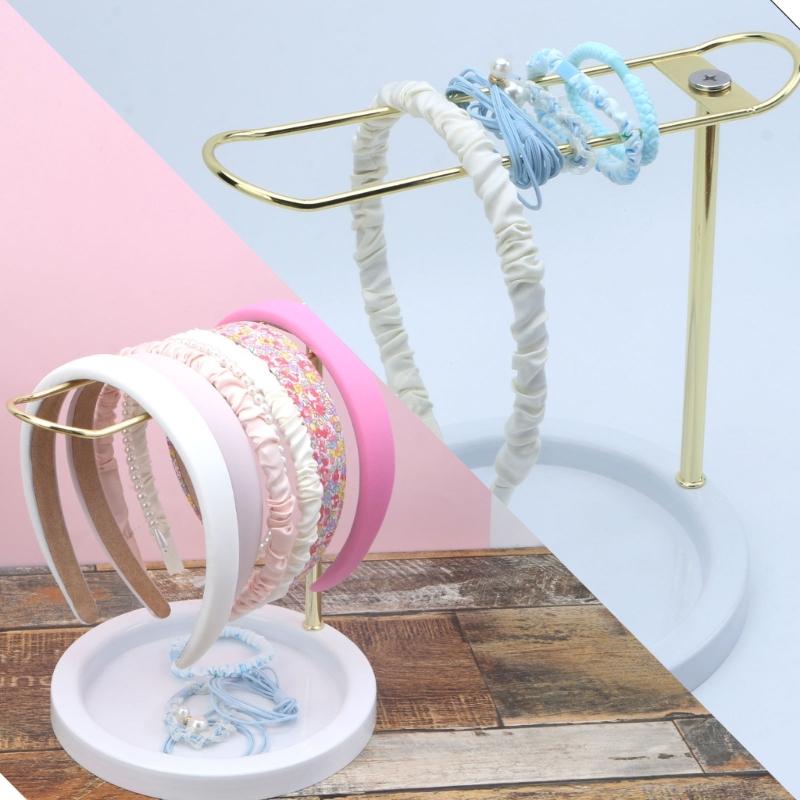 Haarband-Ausstellungsständer Haarbandhalter Schmuck-Organizer Abnehmbare Haarband-Ausstellungs-Organizer Haar-Accessoires
