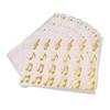 540 Pcs Music Note Sticker Glitter Self Adhesive Music Symbols Teacher Reward Stickers