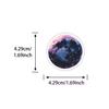 54-Piece Cosmic Full Moon Cartoon Sticker Set for Journals, Notebooks, and Luggage Decoration