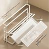 Double-layer Drain Cup Rack Sink Storage Rack Cup Storage Tray 2Layer Cup Storage Rack  Countertop