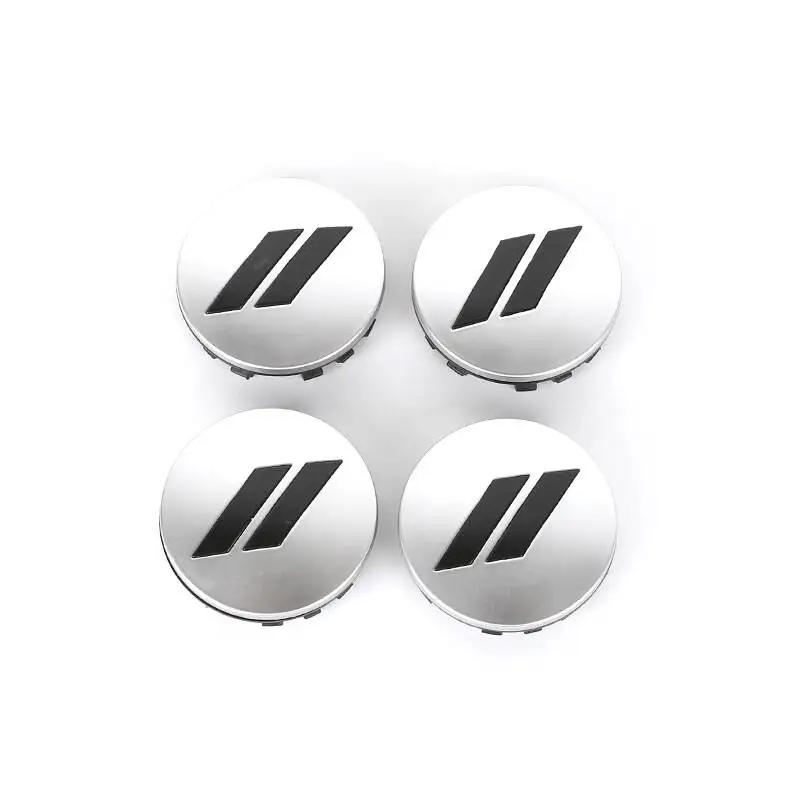 4 Stück x 63mm Auto Logo Radnabendeckel Felgenabdeckung Emblem Aufkleber für Dodge Charger Challenger Hell Cat SRT für Chrysler 300C