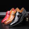 Fashion Men's Leather Dress Shoes Fashion Men Oxford Shoes Formal Office Business British Style Party Wedding Shoes Plus Size 38-48