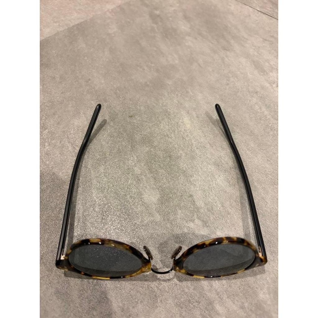 Used OLIVER PEOPLES Polarized Sunglasses 1955 SUN Prescription Made In Japan