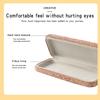 Diamond-Studded Car Sunglasses Holder - Portable Storage Box for Car Interior