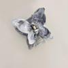 Matte Transparent Butterfly Hair Claws Clips for Women Girls Elegant Decorate Hairpins Headbands Fashion Korean Hair Accessories