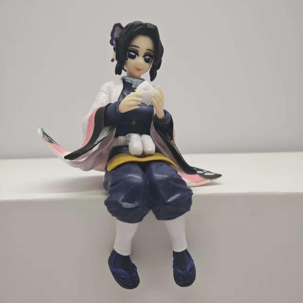 Figurki Akcji Anime Demon Slayer Tanjirou Tomioka GiyuuZenitsu Kochou Nezuko Figurka Anime Kolekcjonerska Lalka Dziecięca Zabawki dla Dzieci SS