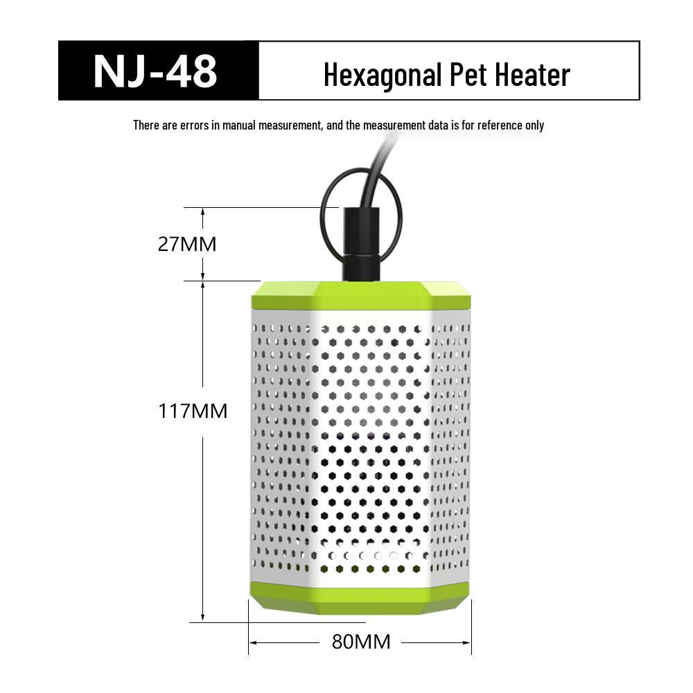 Ceramic Anti-Scald Heating Lamp for Reptiles & Birds - Winter Survival Heater Box China Standard