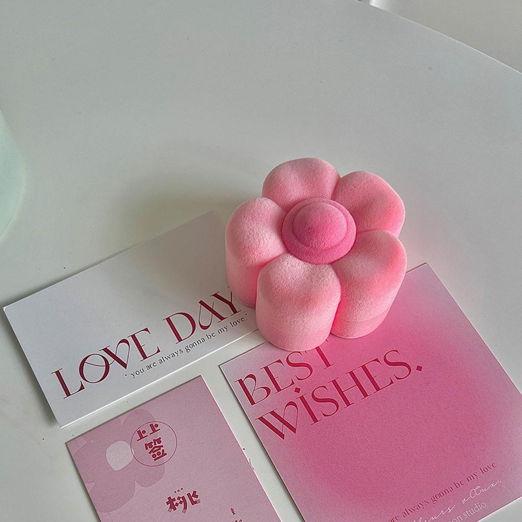 Jewelry Display Case Delicate Flower Jewelry Organizer Convenient Decorative Jewelry Box for Necklace Jewelry Holder