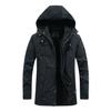 Menn Vinter Varm Langermet Myk for vindtett Soft Coat Jacket