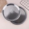1Pieces 28/30/32/34CM Stainless Steel Round Steamer Durable Dumplings Fish Steaming Tray Outdoor Tableware