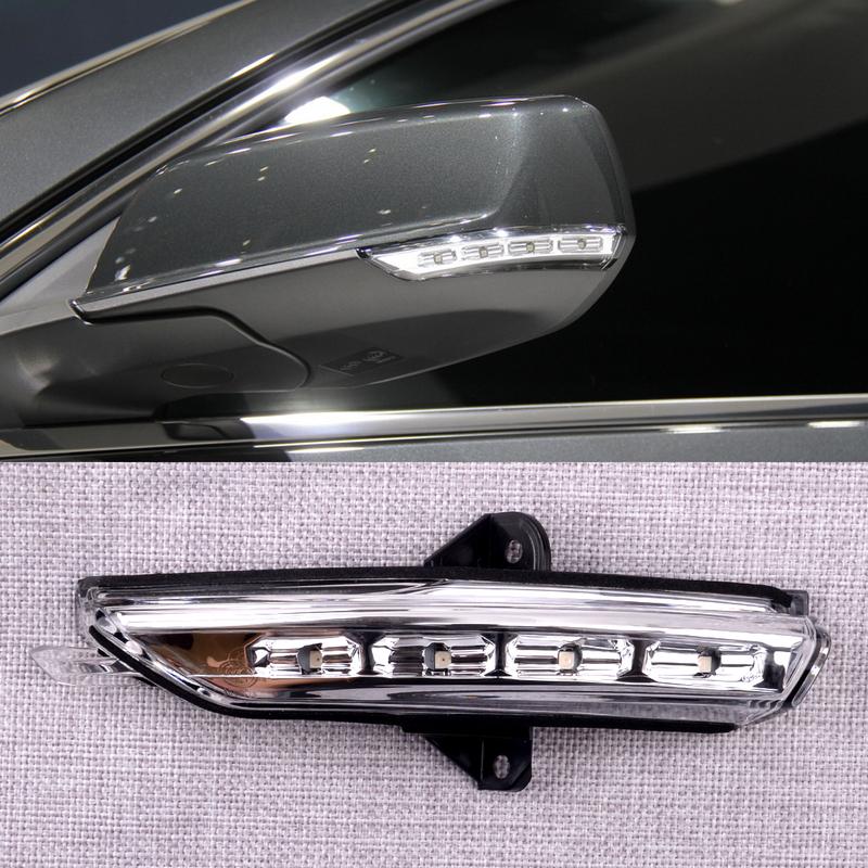 Left LED Rearview Side Mirror Turn Signal Lamp Light ABS Fit For Chevrolet Malibu 2013 2014 2015