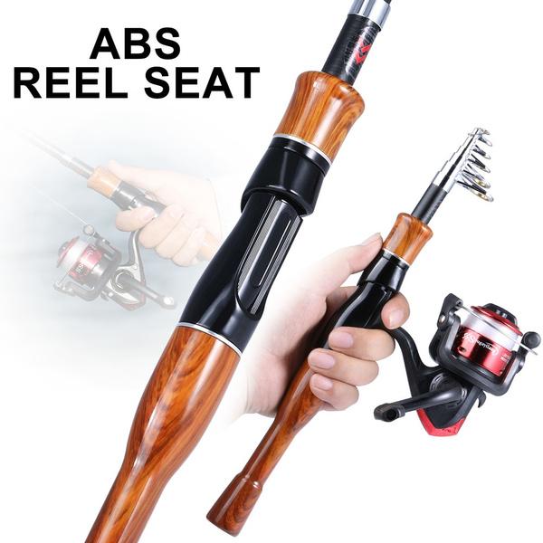 Sougyayilang Telescopic Fishing Rods Set 1.6M Portable Spinning Rod and Spinning Reel Travel Fishing Rod Reel Fishing Tools