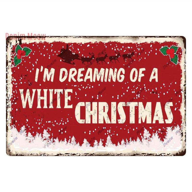 Retro Merry Christmas Metal Wall Decor, Vintage Christmas Bakery Metal Sign, for Gift  Bar Club Cafe, Room Decoration, WY299